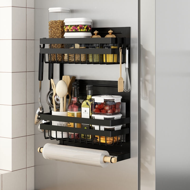 Kitchen Magnetic Punch Free Rack