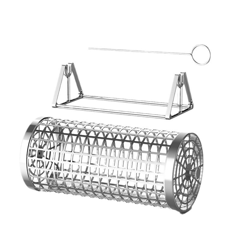 Portable Barbecue Net Rolling Grill