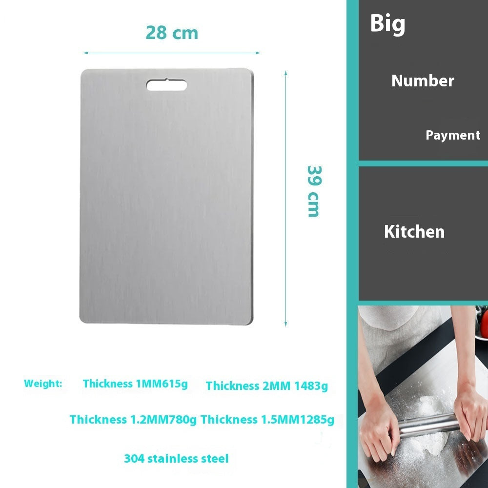 Stainless Steel Double-sided Cutting Board