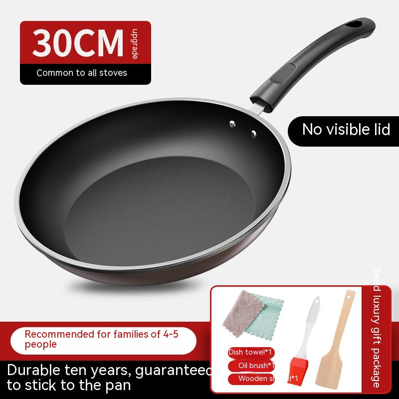Flat  Non-stick Frying Pan