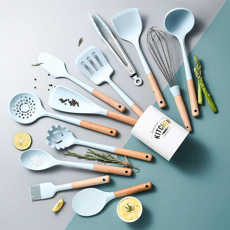 Kitchen Silicone Non-Stick Cookware Set