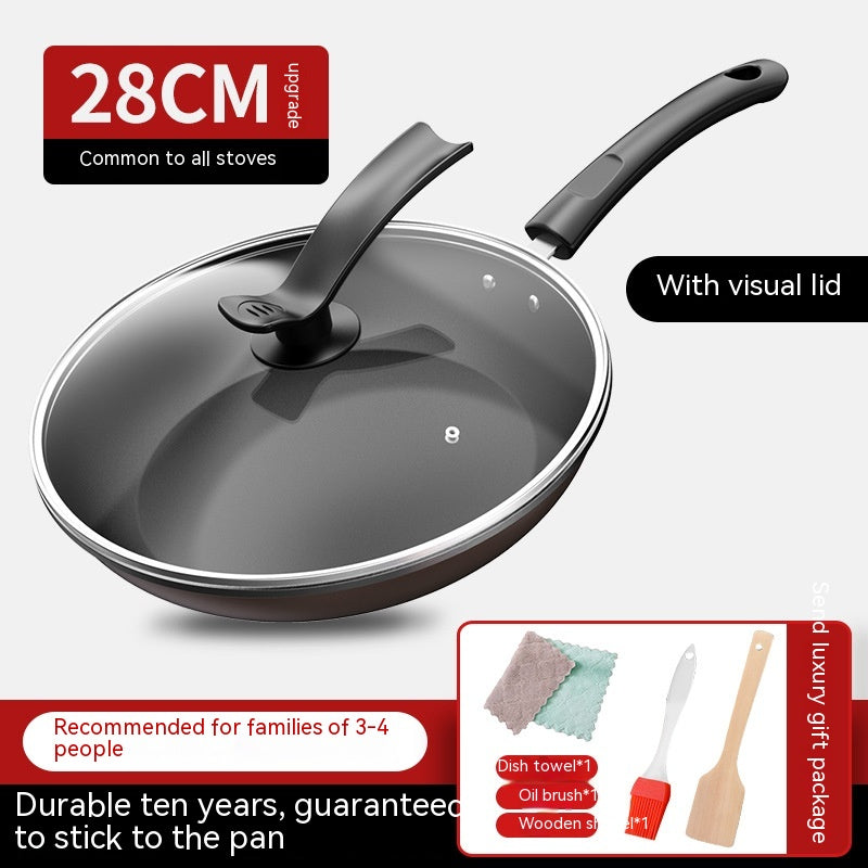 Flat  Non-stick Frying Pan