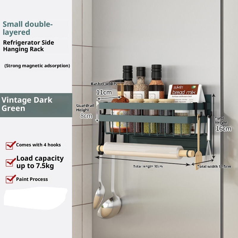 Kitchen Magnetic Punch Free Rack