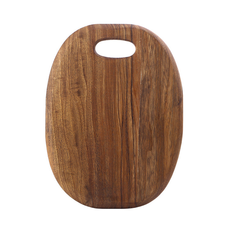 Zebra Kitchen Round Wooden Cutting Board