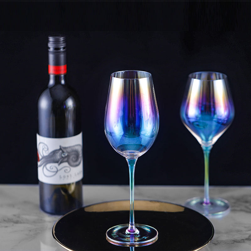 Gradient Goblets Nordic Red Wine Glasses