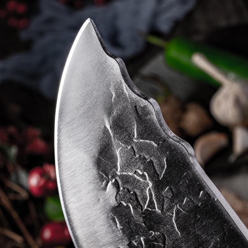 Hand Forged Longquan Old Kitchen Knife