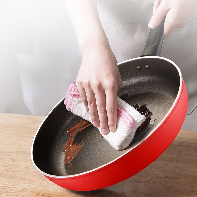Household Simple Flat Non-Stick Frying Pan