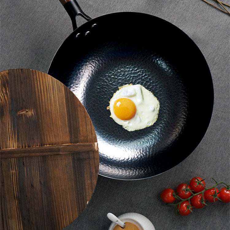 Household Non Stick Flat Bottom 32cm Frying Pan