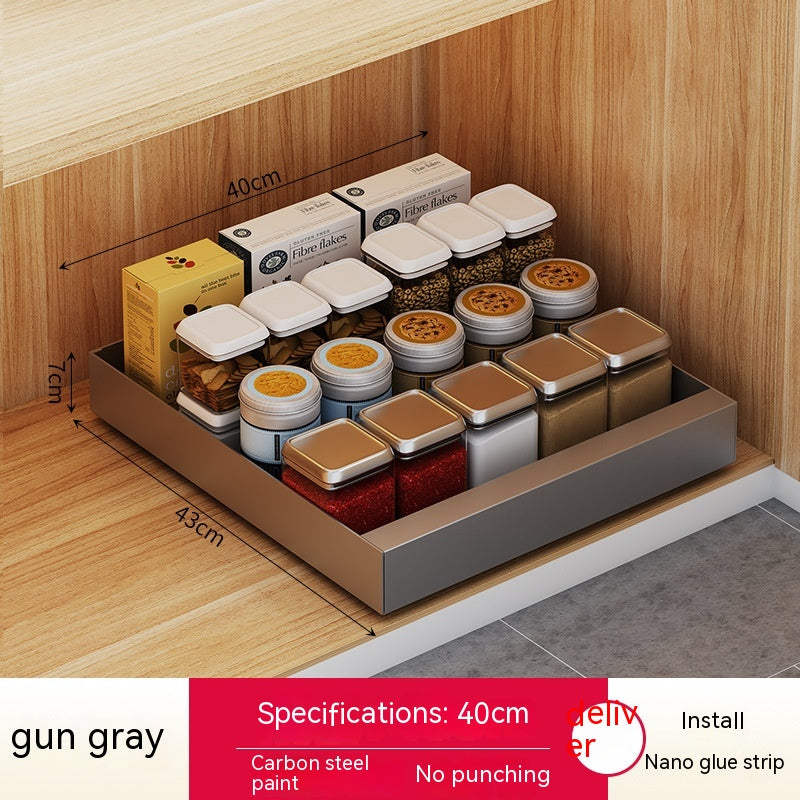 Kitchen Drawer-styled Cabinet Double Layer