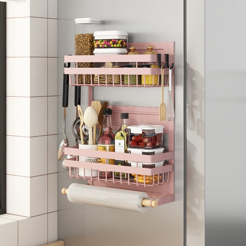 Kitchen Magnetic Punch Free Rack