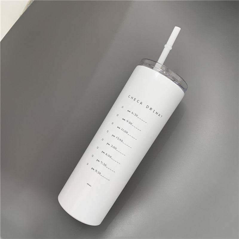 Large-capacity Stainless Steel Cold Insulation Straw