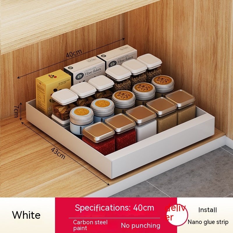 Kitchen Drawer-styled Cabinet Double Layer
