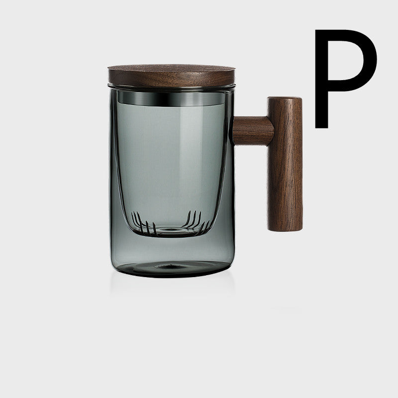 Tea And Water Separation Colored Cups