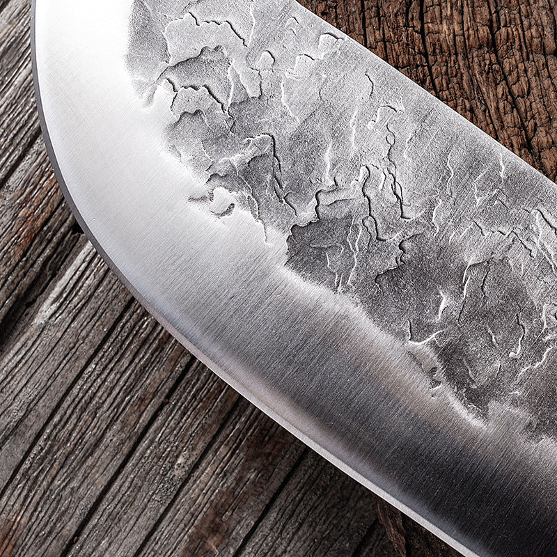 Hand Forged Longquan Old Kitchen Knife