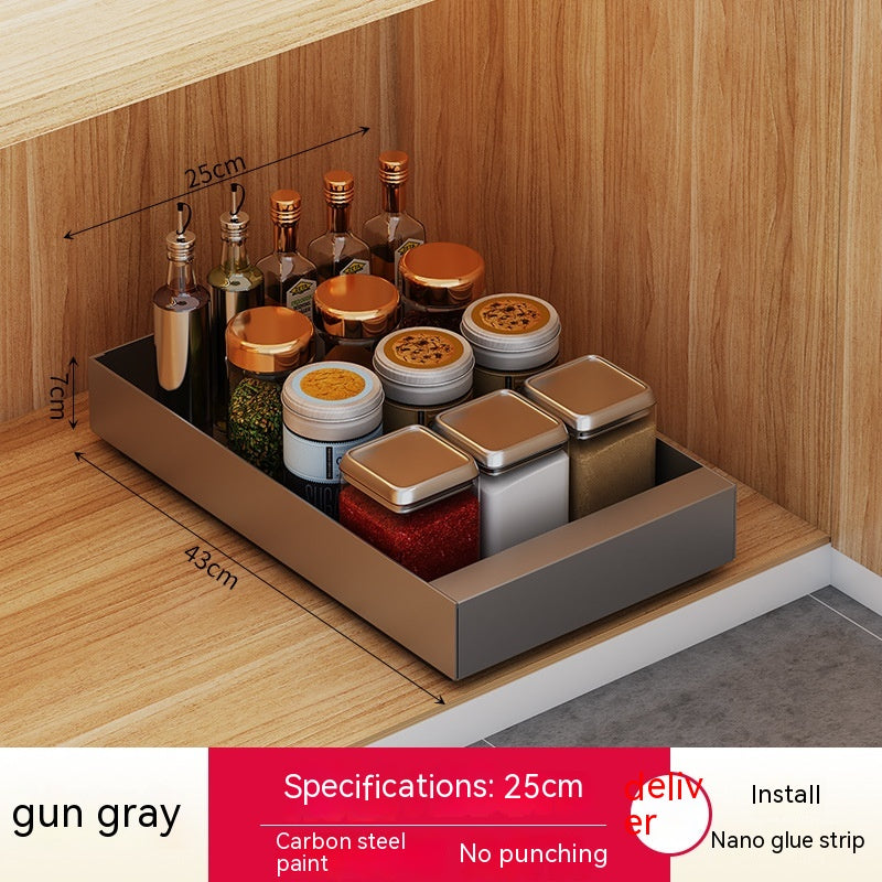 Kitchen Drawer-styled Cabinet Double Layer