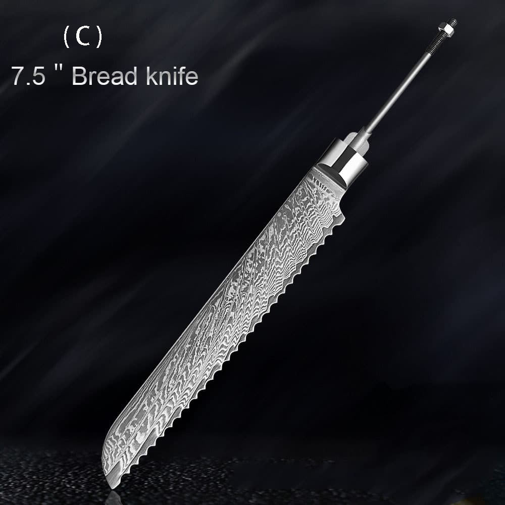 Damascus Embryo High Hardness Kitchen Knives