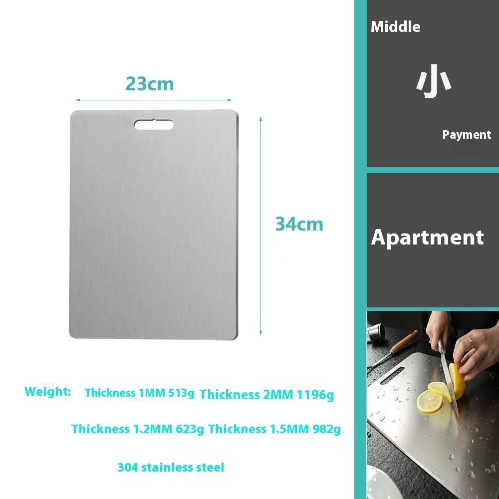 Stainless Steel Double-sided Cutting Board
