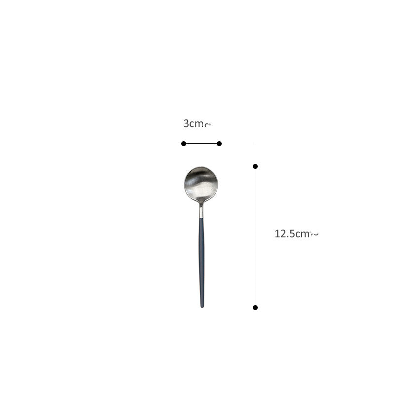 Electroplating Western Tableware Stainless Steel Cutlery Set