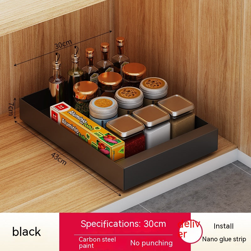 Kitchen Drawer-styled Cabinet Double Layer