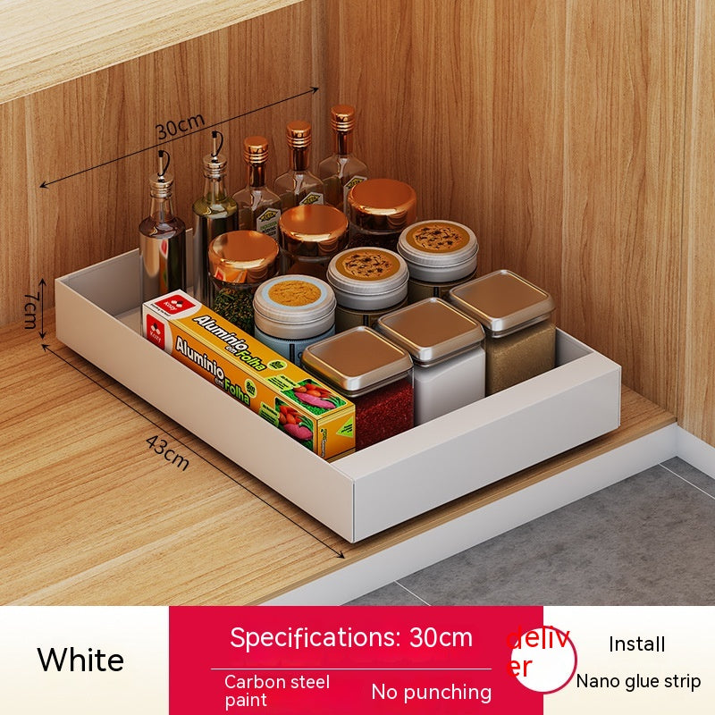 Kitchen Drawer-styled Cabinet Double Layer